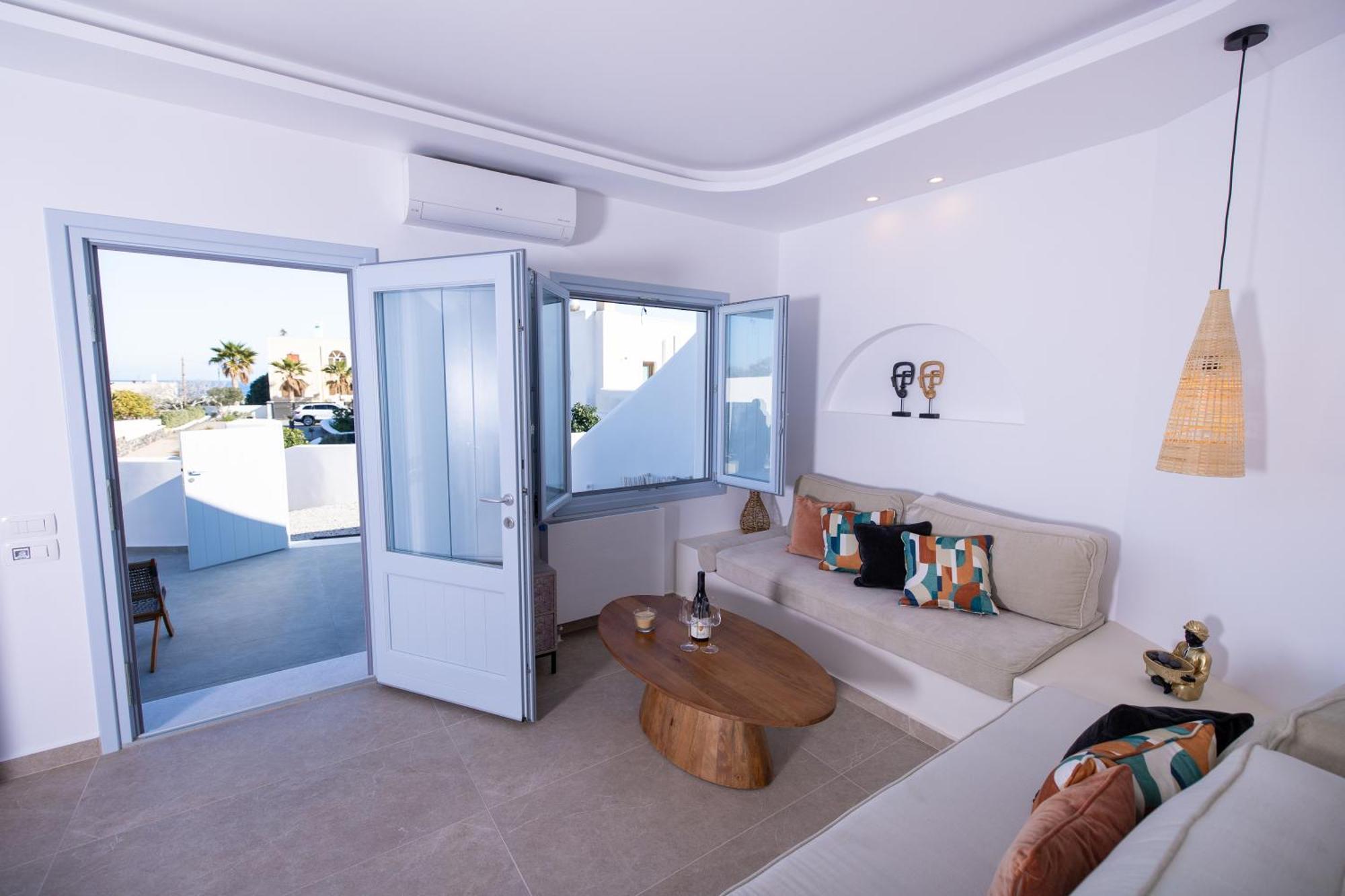 Sn Santorini Apartments Kamári Extérieur photo