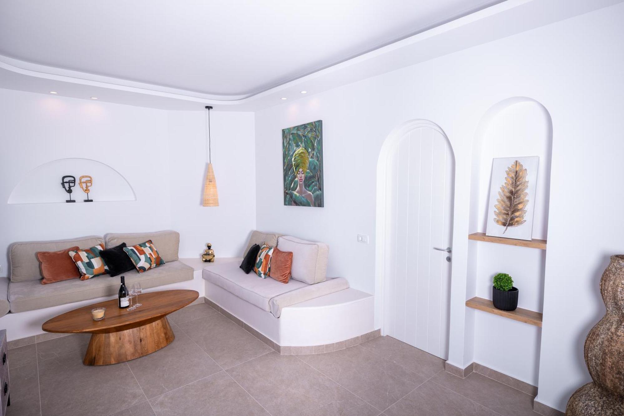 Sn Santorini Apartments Kamári Extérieur photo