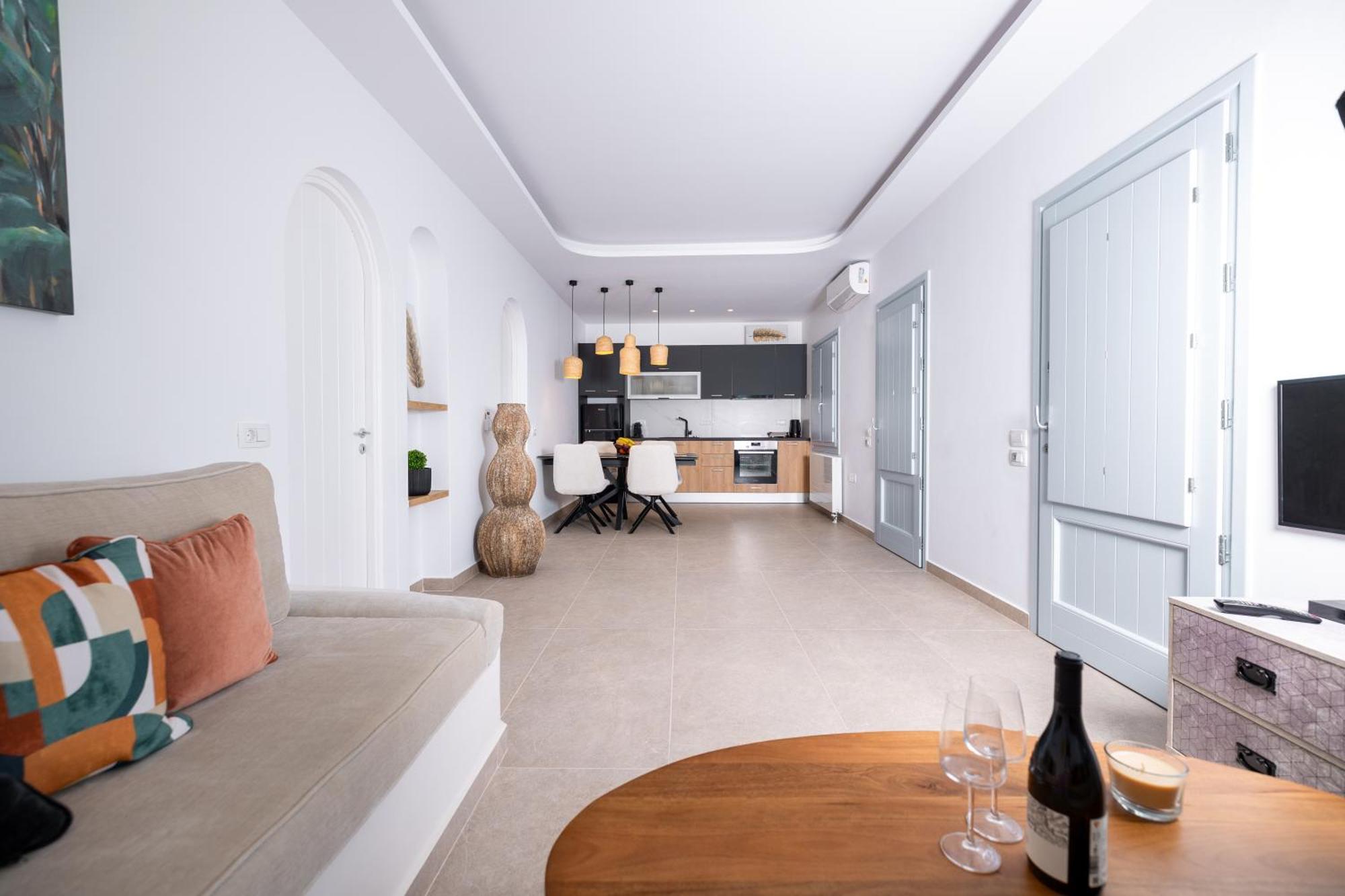 Sn Santorini Apartments Kamári Extérieur photo