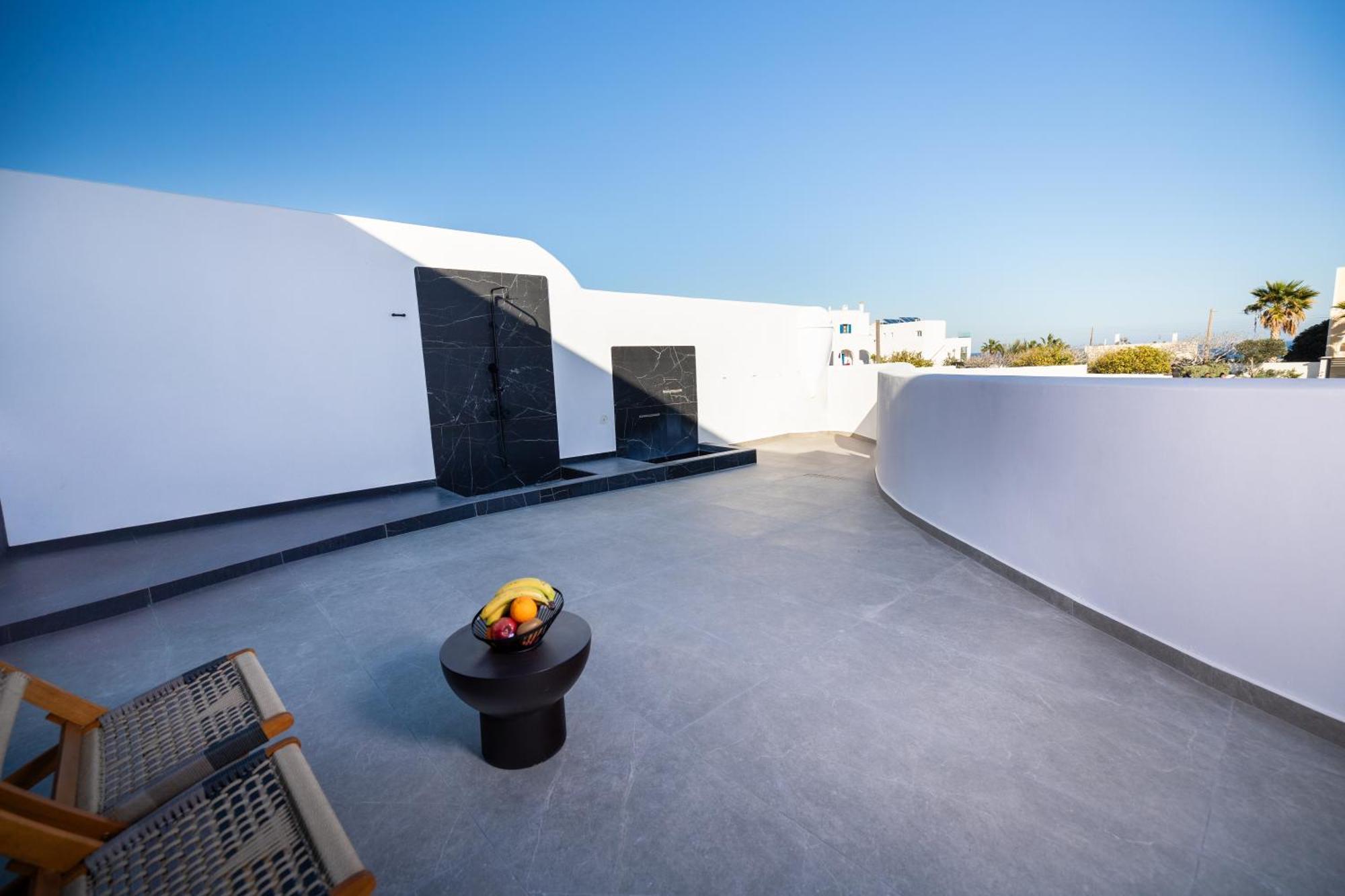 Sn Santorini Apartments Kamári Extérieur photo