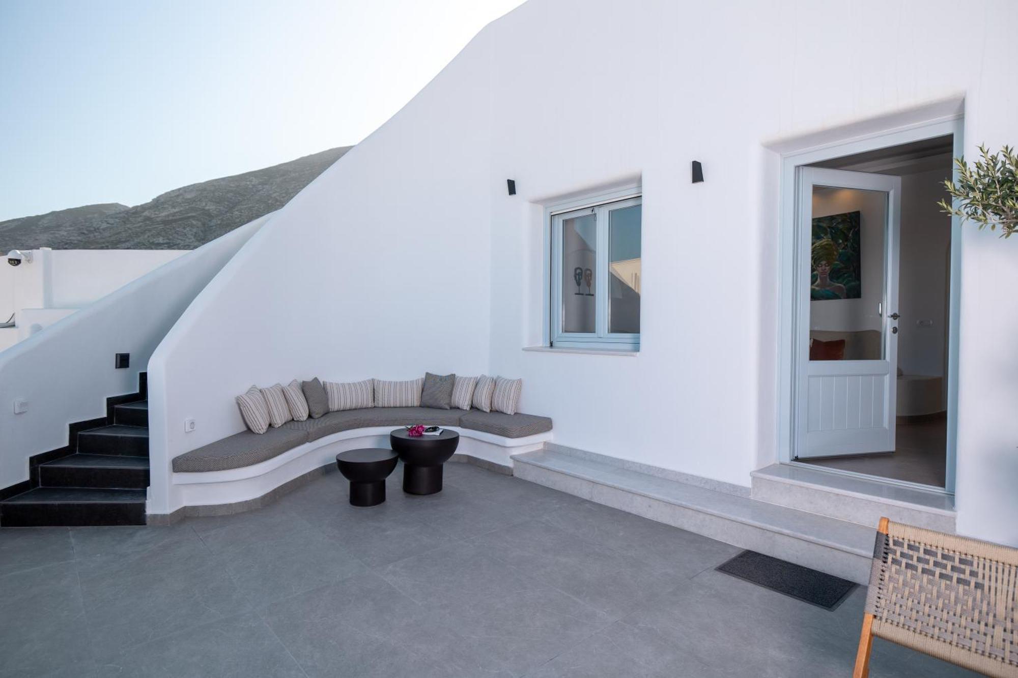 Sn Santorini Apartments Kamári Extérieur photo