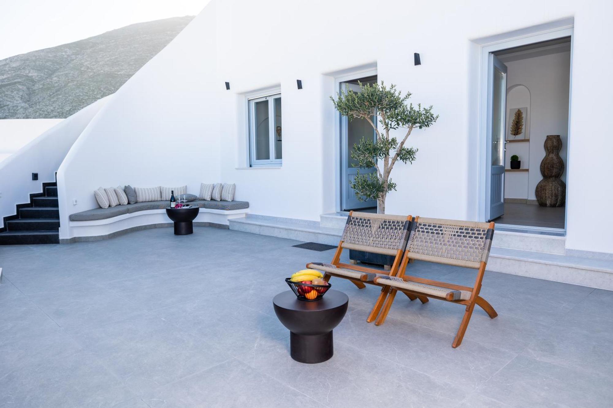 Sn Santorini Apartments Kamári Extérieur photo